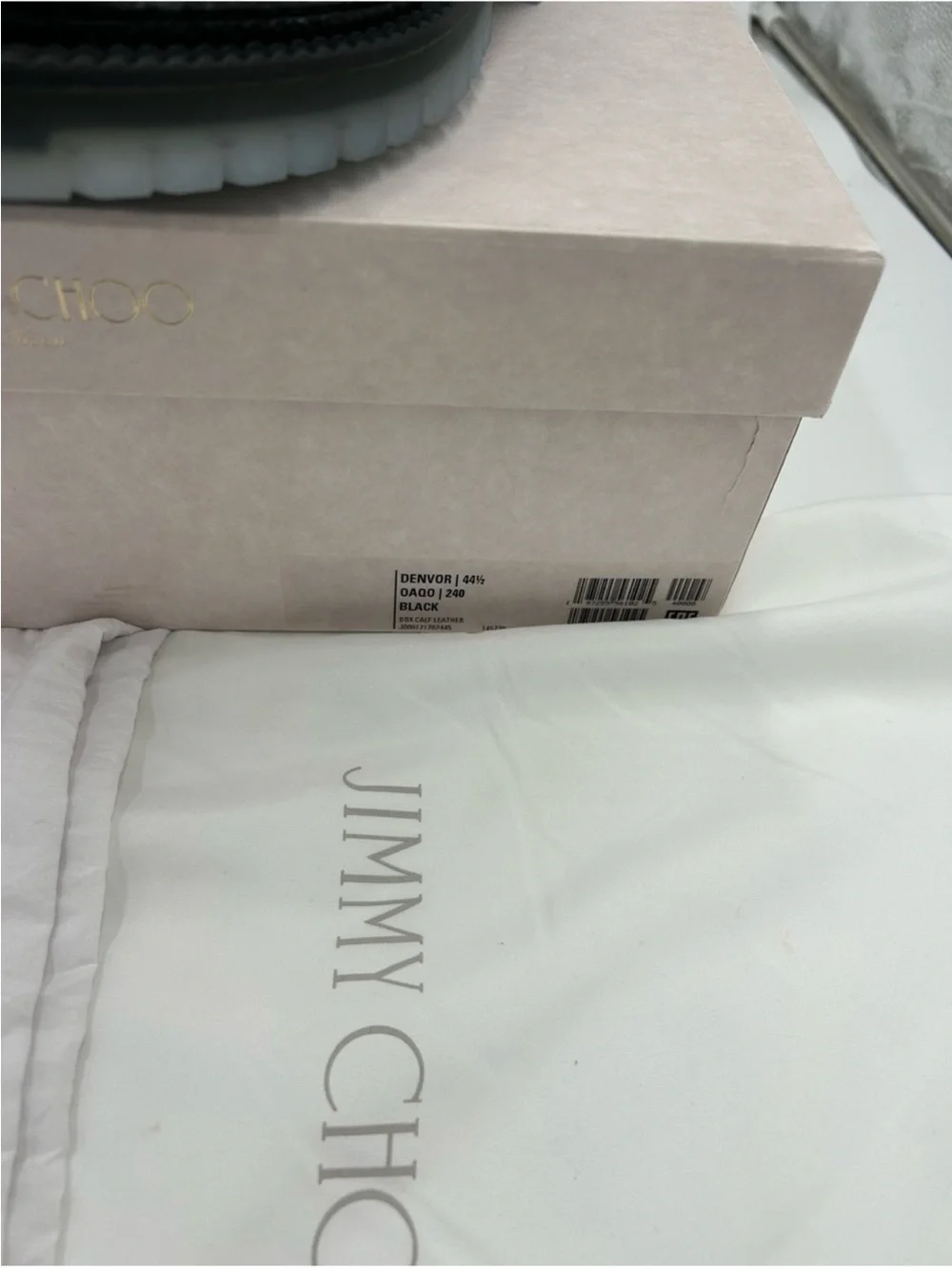 Jimmy Choo polished black